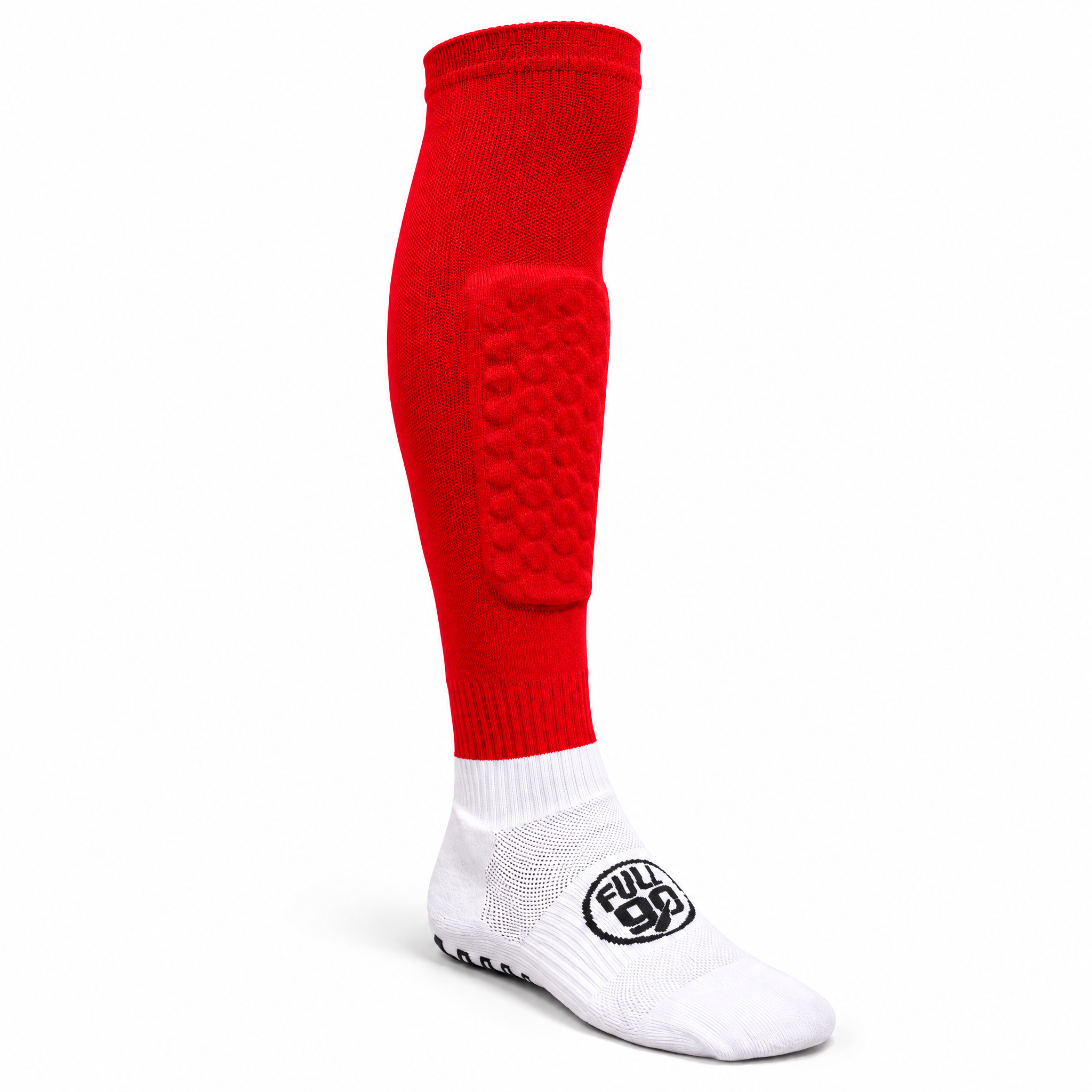 GOFull90™ 3-In-1 Football Grip Socks-Red